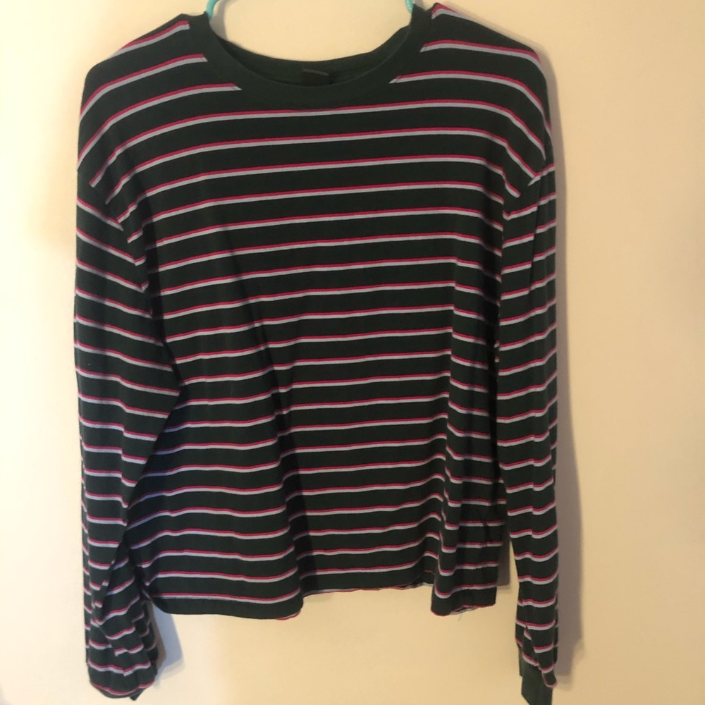 Striped long sleeve t-shirt